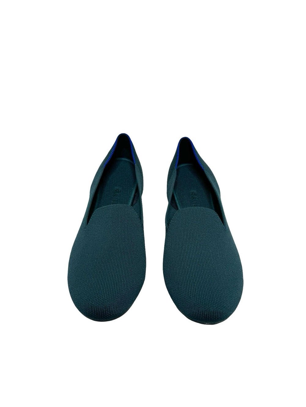 Rothy’s | RETIRED Bottle Blue Gold Stripe Loafers 9.5